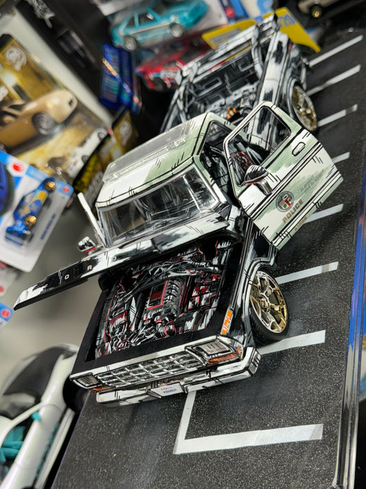 Custom Manga Ford F150 Ranger GTD Police Truck ( 1 of 1)