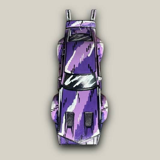 Custom Manga Hot Wheels Night Burnerz Mad Manga (1 of 1)