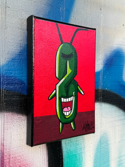 90s S Plankton Canvas