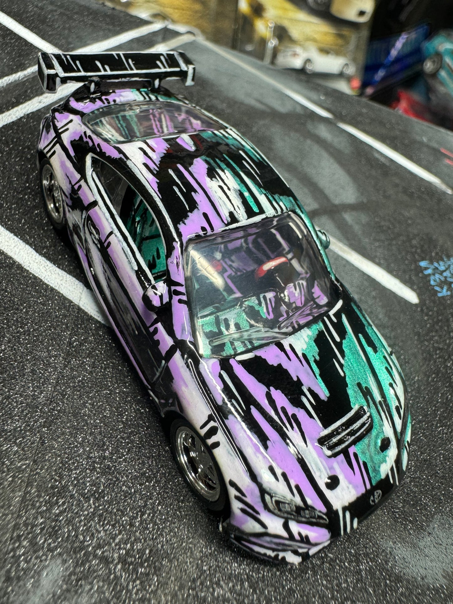 Custom Manga Toyota GR86 Hot Wheels (1 of 1)