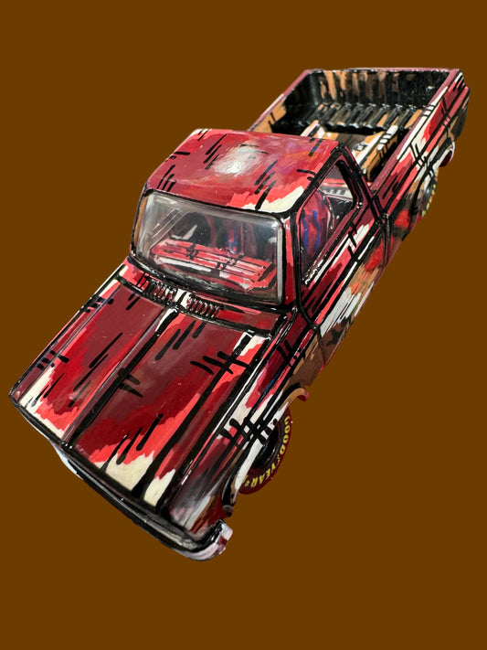 Custom Manga C10 Chevy Truck Hot Wheels (1 of 1)
