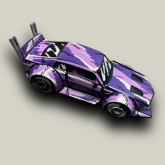 Custom Manga Hot Wheels Night Burnerz Mad Manga (1 of 1)