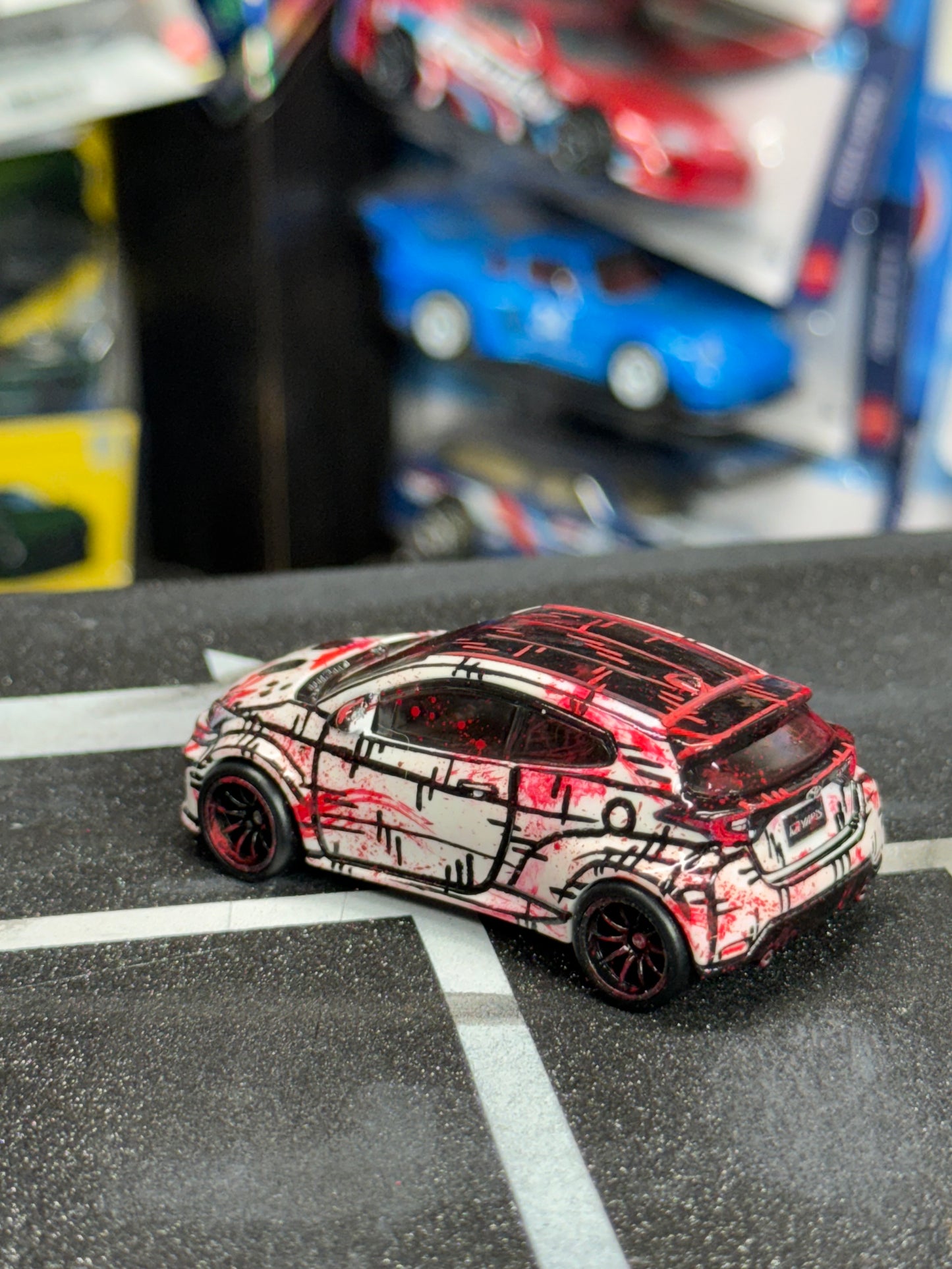 Manga Jason Toyota GR Corolla Hot Wheels (1 of 1)