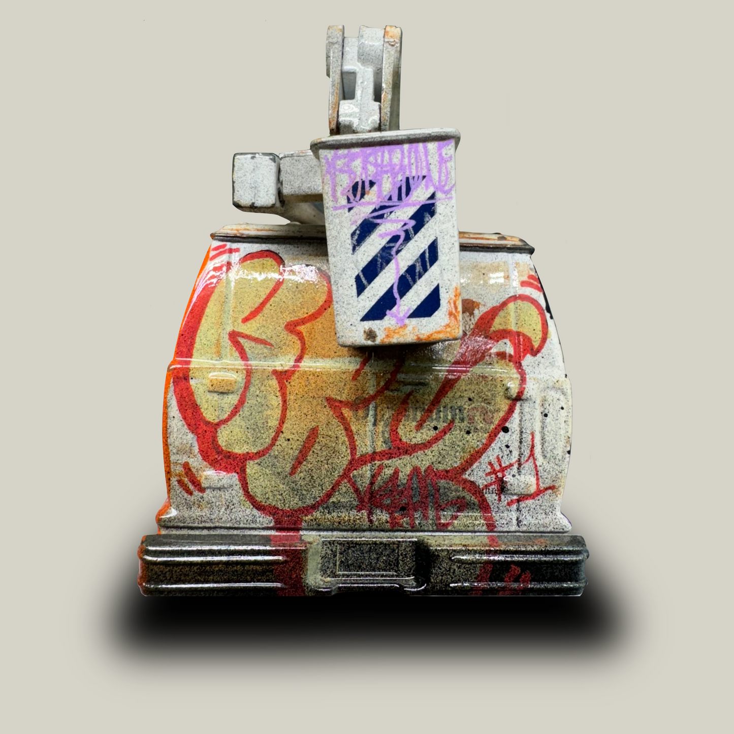 Cartoon Network / Nickelodeon Graffiti Painted Van (1 of 1)