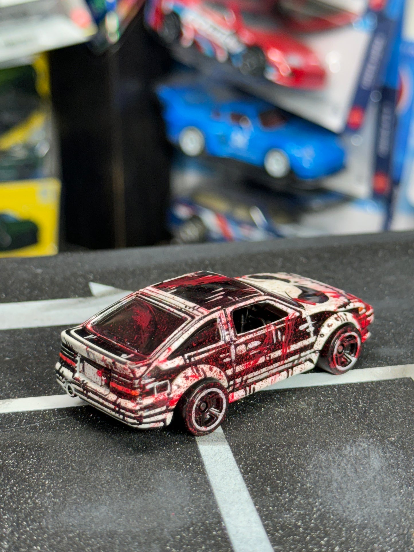 Manga Jack Skellington Toyota Corolla Hot Wheels (1 of 1)