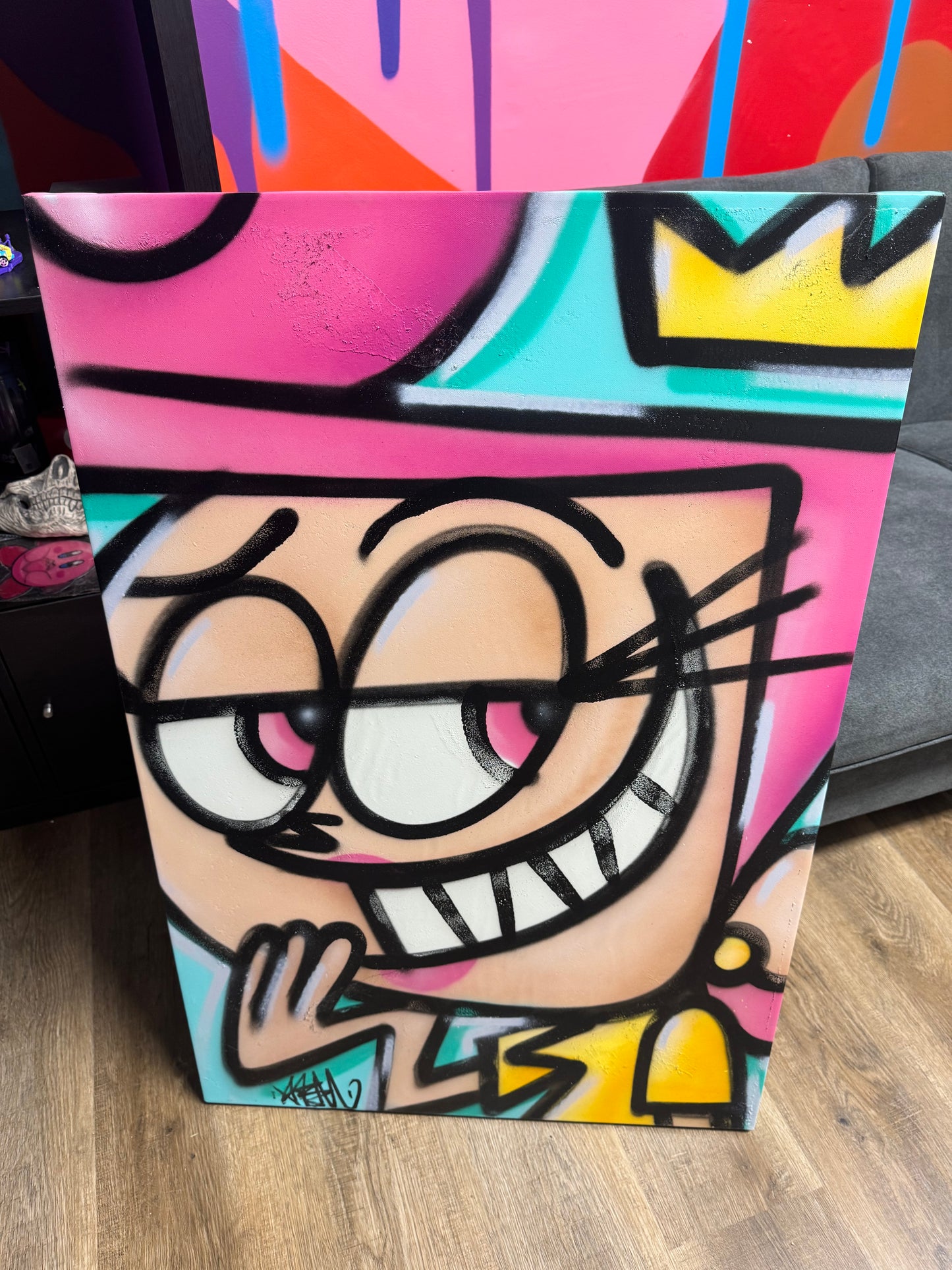 Fairly Odd Parents Wanda 24x36” Canvas