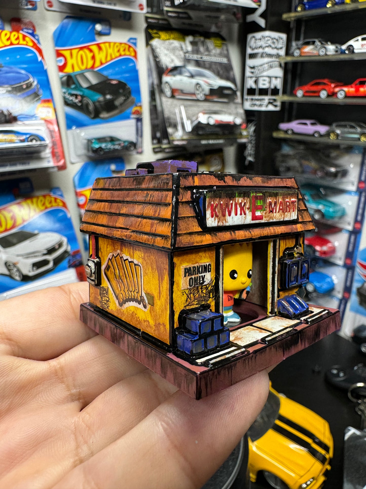 Graffiti Funko Bitty POP Town Bart Simpson Kwik-E-Mart