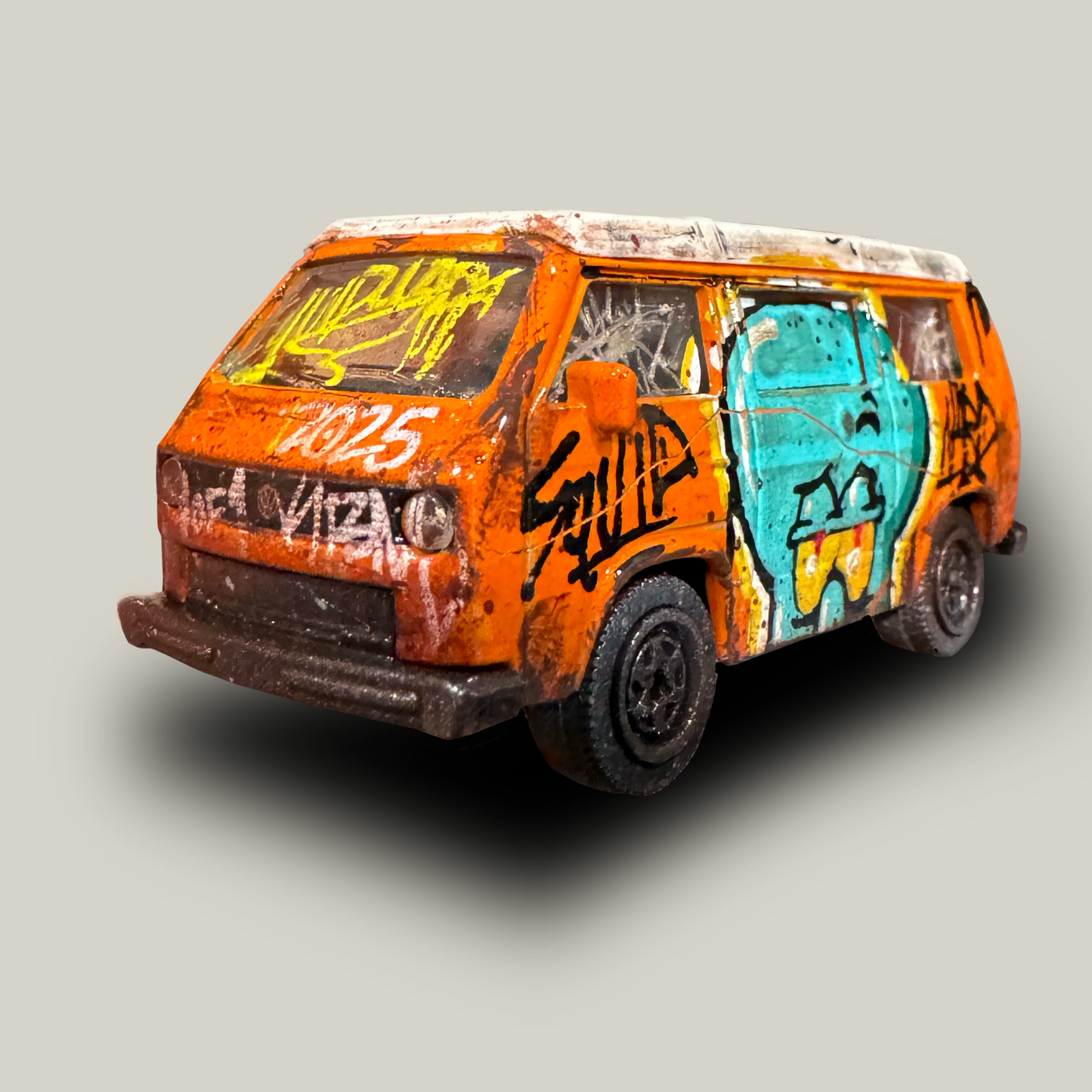 Squidward Graffiti Volkswagen T3. Majorette (1 of 1)