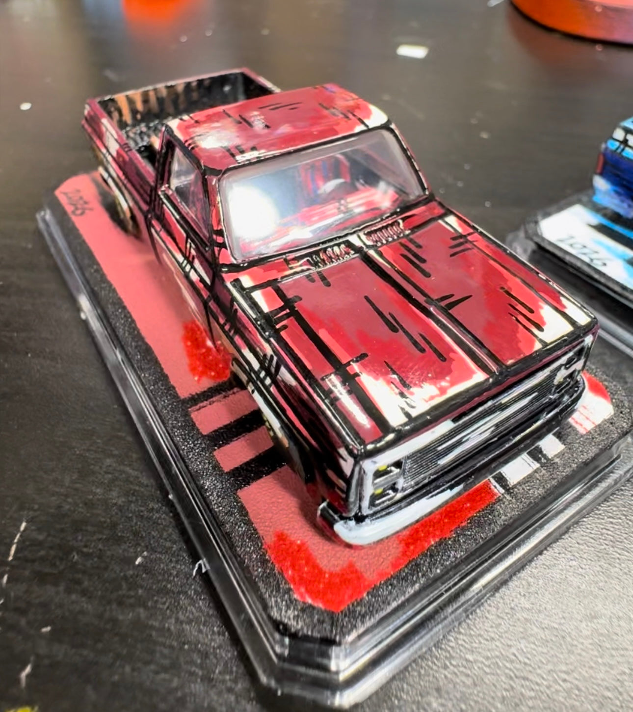 Custom Manga C10 Chevy Truck Hot Wheels (1 of 1)