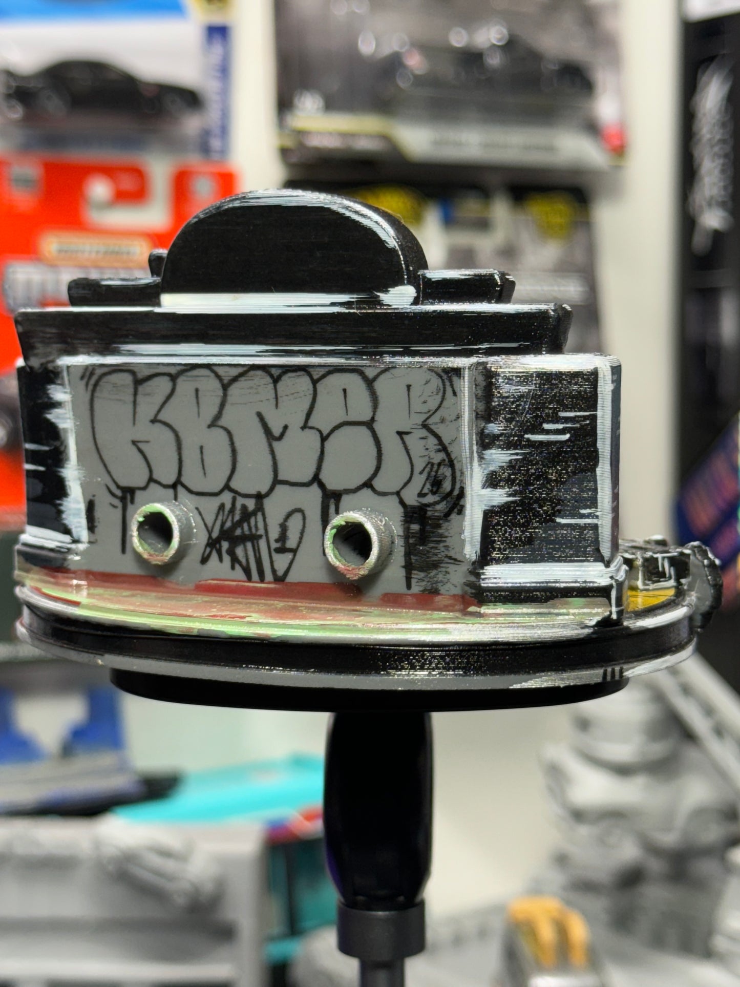 Manga Car Tuned Chevy Suburban W/ Custom Painted 3D Printed Display (1 of 1)