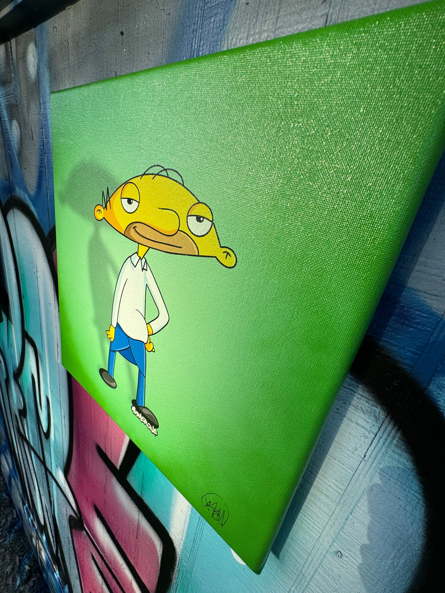 Hey Homer Canvas