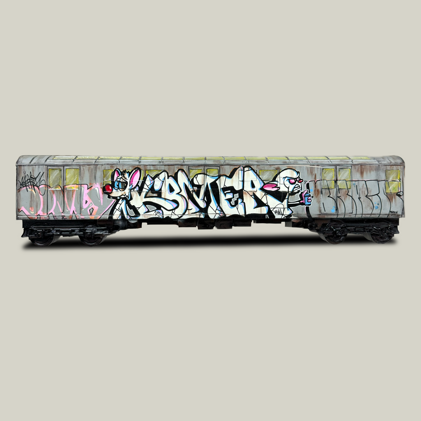 Pinky & The Brain Graffiti Train