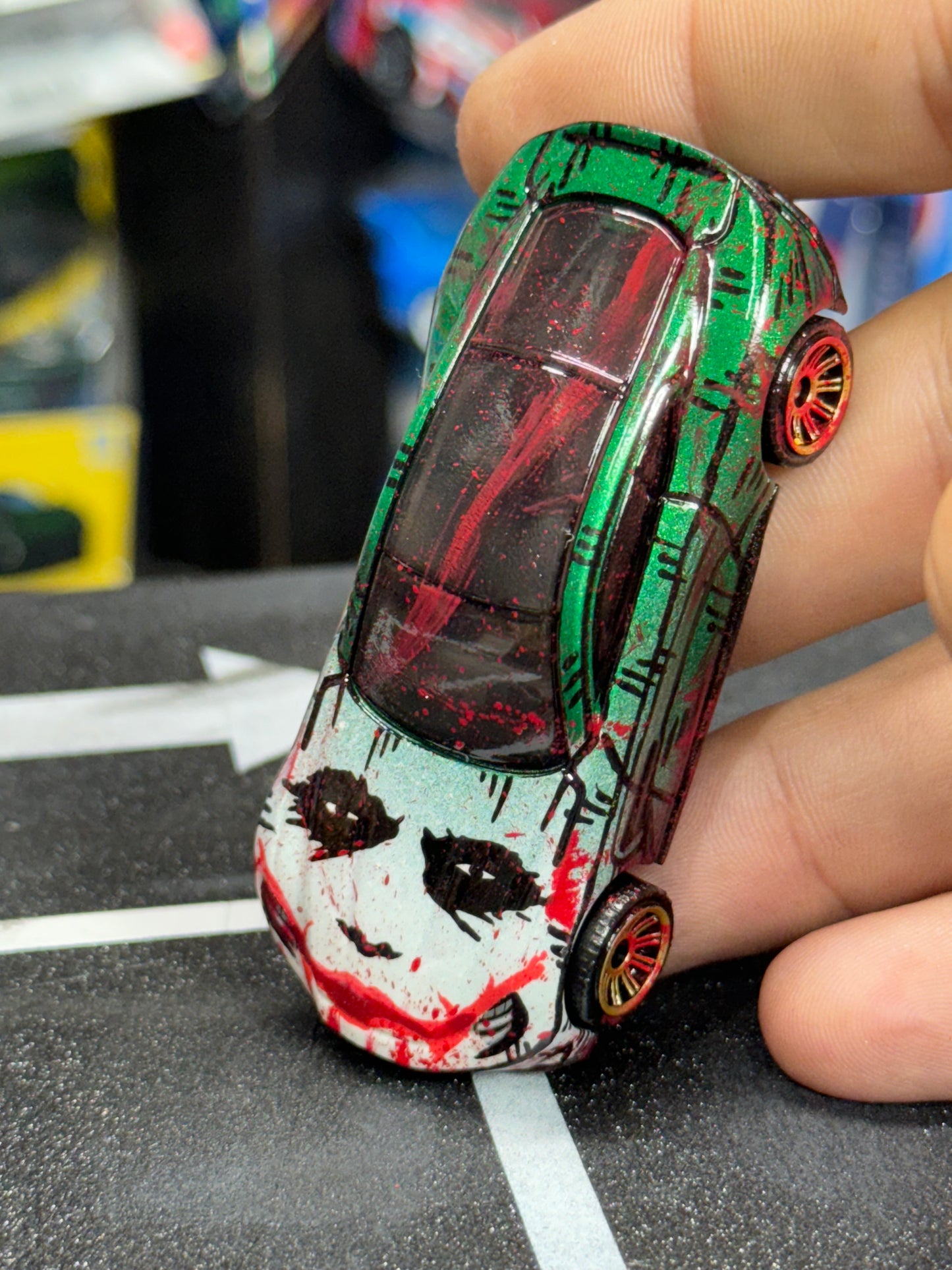 Manga Joker Aston Martin Vanquish Matchbox (1 of 1)