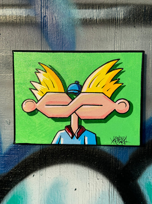 90s S Hey Arnold Canvas