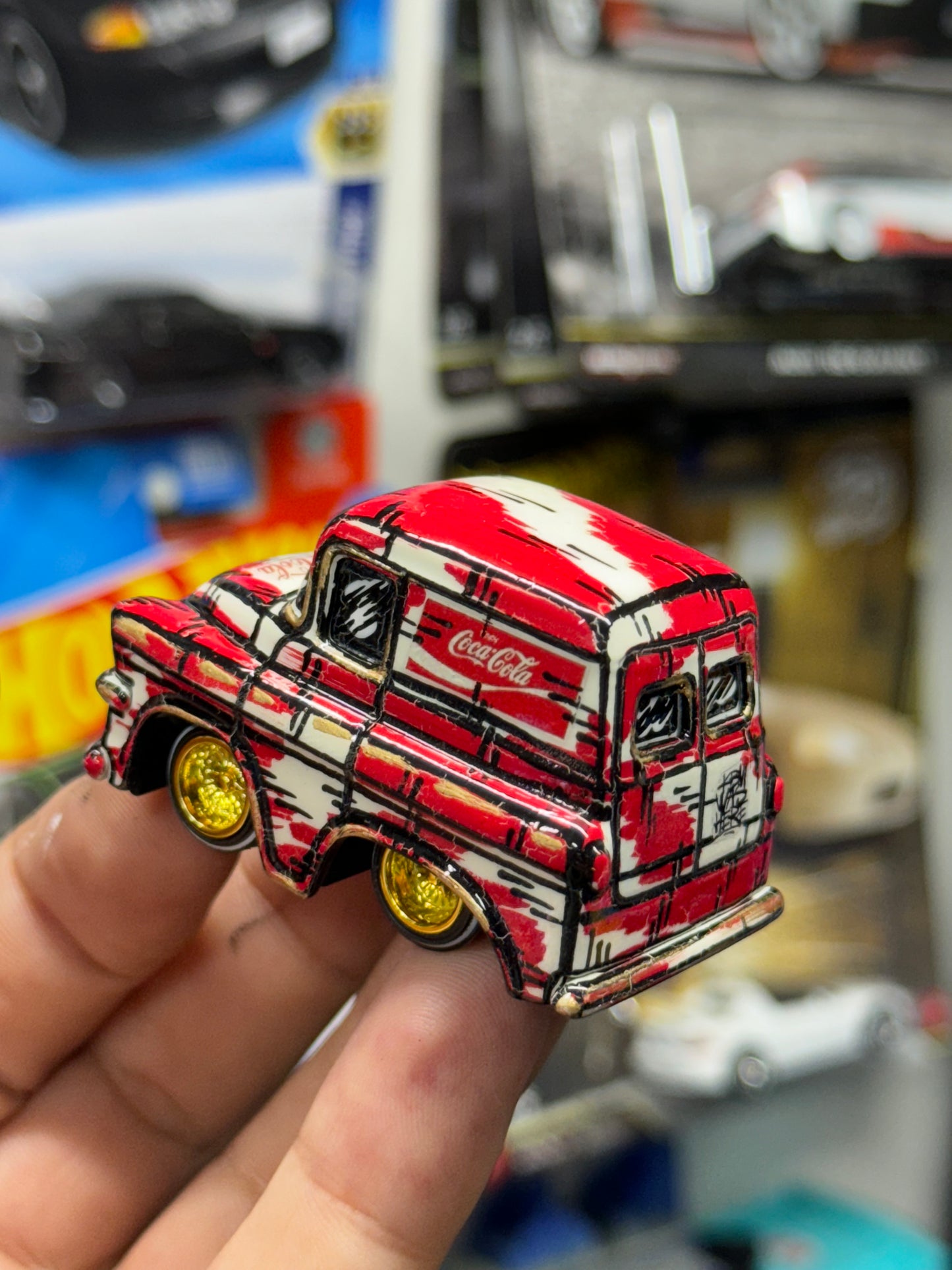 Manga Vintage Style Car Tuned Coke Truck (1 of 1)