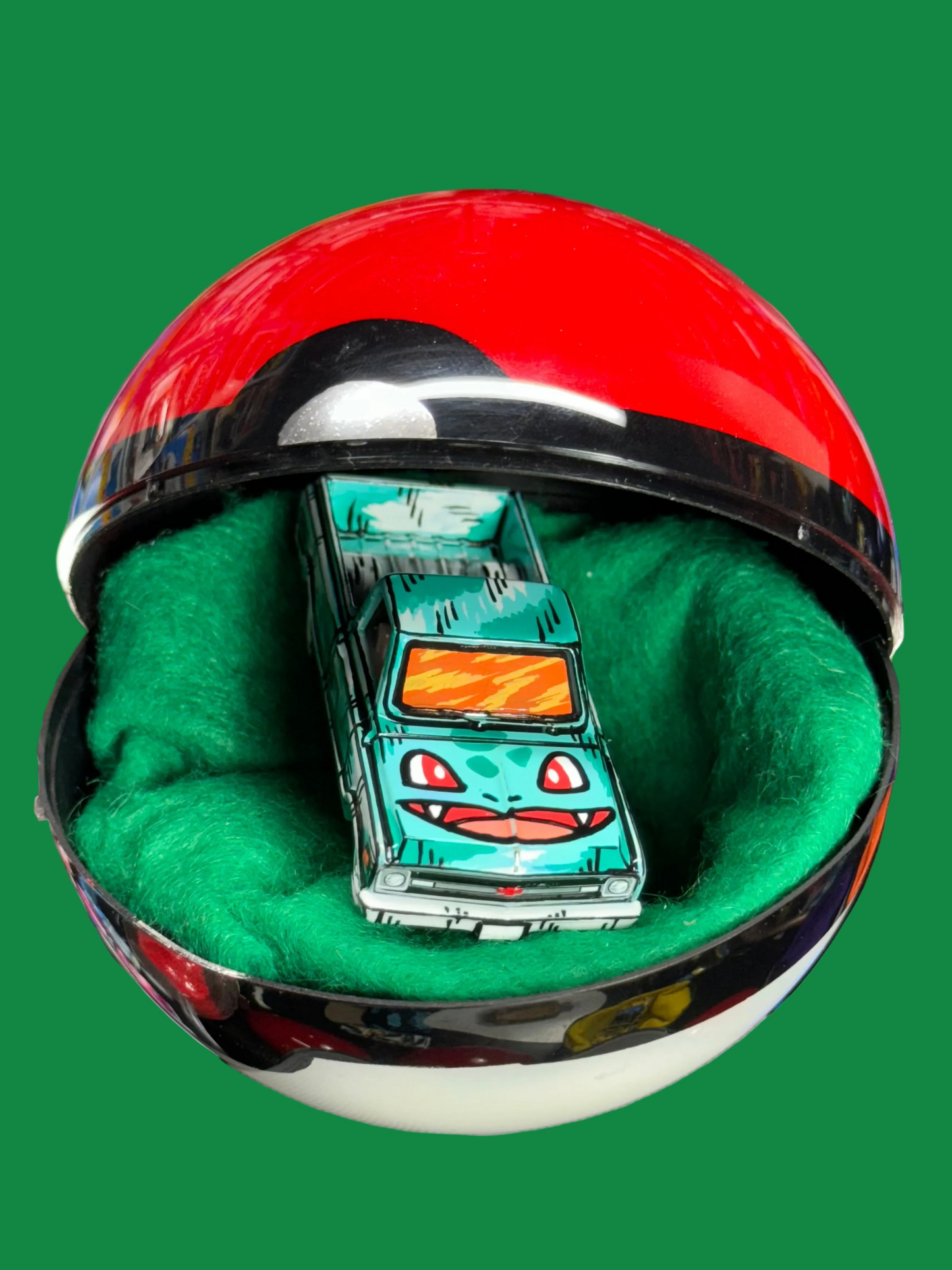 Manga Pokémon Bulbasaur Chevy C10 Truck Matchbox (1 of 1)