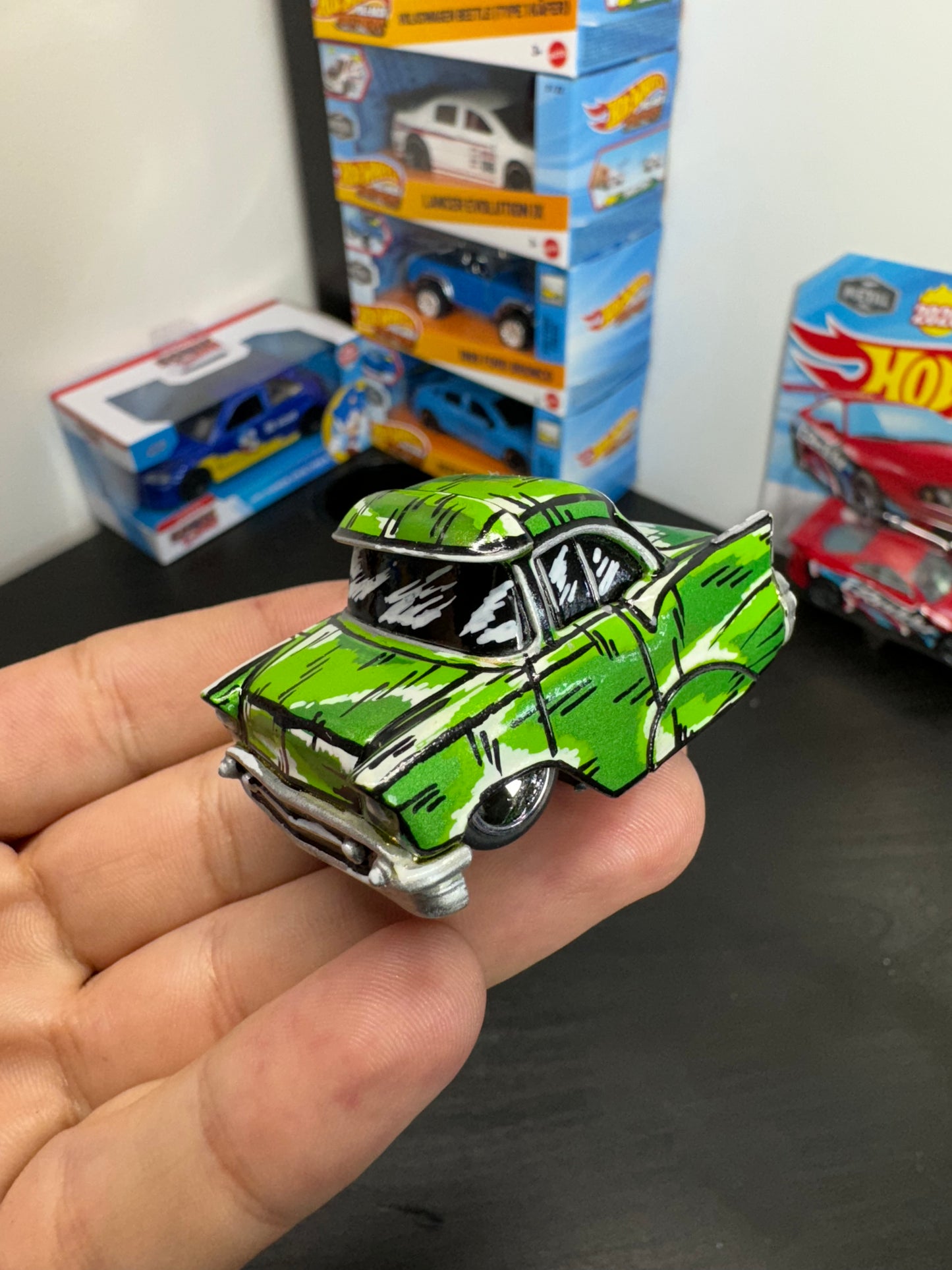 Custom Manga Car Tuned 57’ Chevy Bel Air (1 of 1)