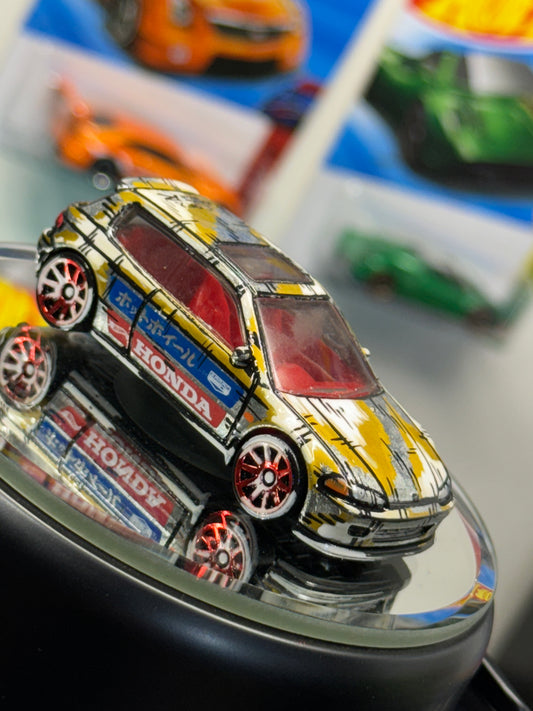 Blind Box Manga Honda Civic EG Hatchback Zamac Hot Wheels (1 of 8)
