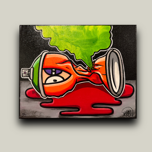 South Park Kenny Smashed “Cantoon” 8x10” Canvas