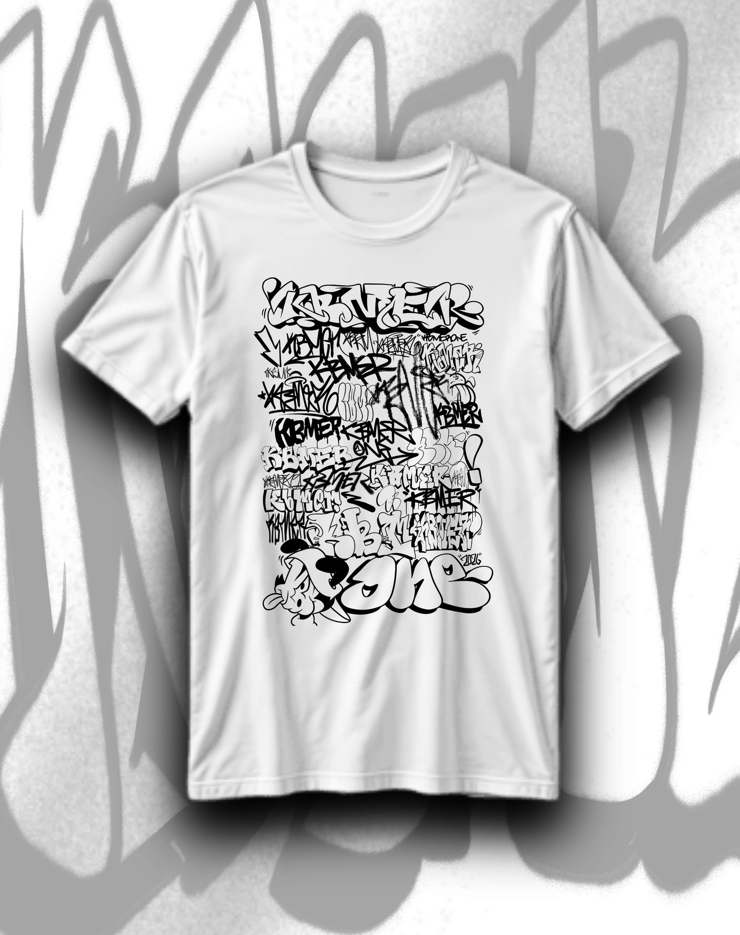 Kbmer Graffiti Tee