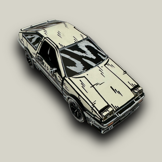 Manga Initial D Toyota AE86 (1 of 1)