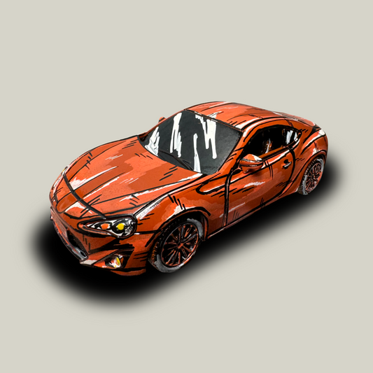 Manga Toyota FRS (1 of 1)