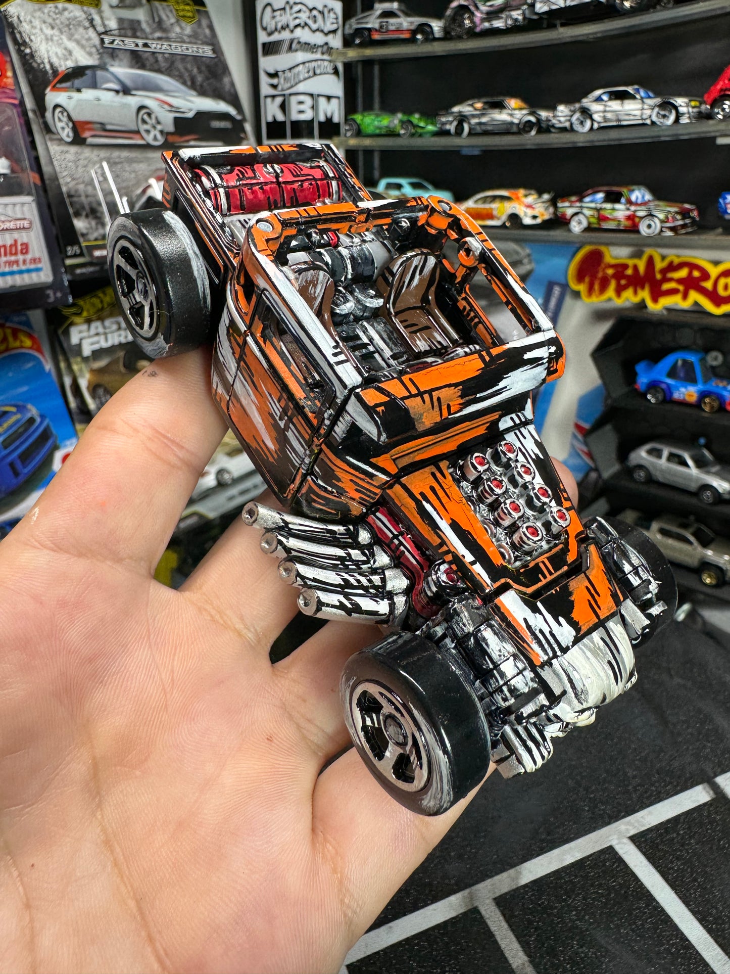 Manga Bone Shaker Transformer Hot Wheels (1 of 1)