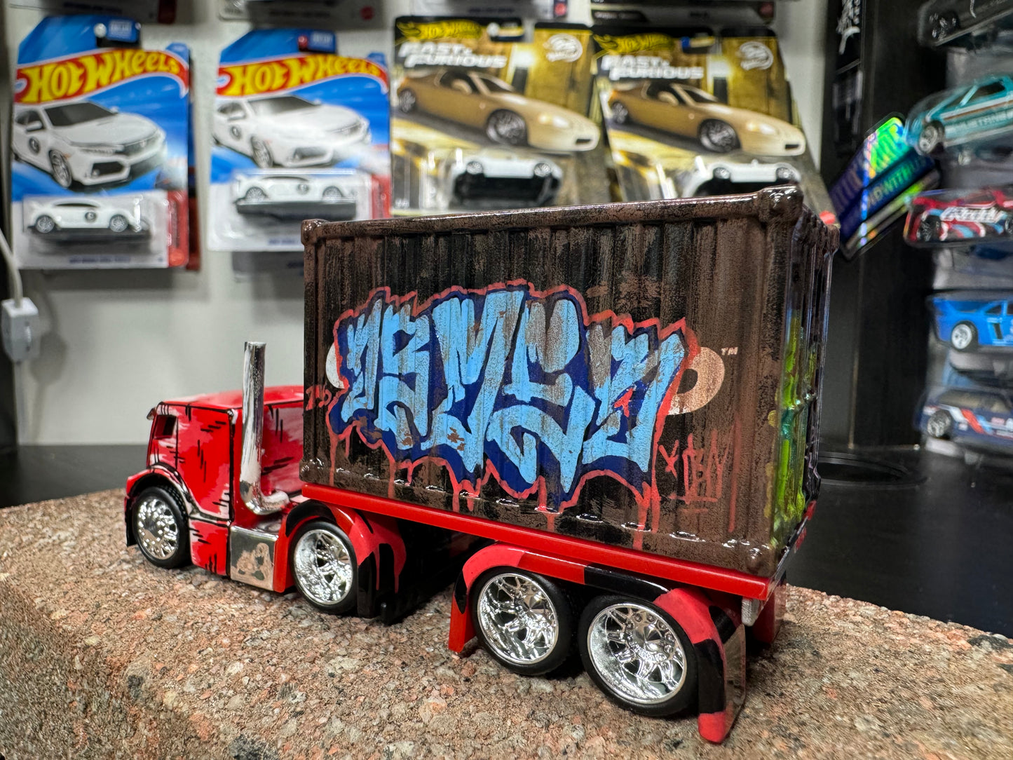 Custom Manga / Graffiti Car Tuned Rigs Cool COE (1 of 1)