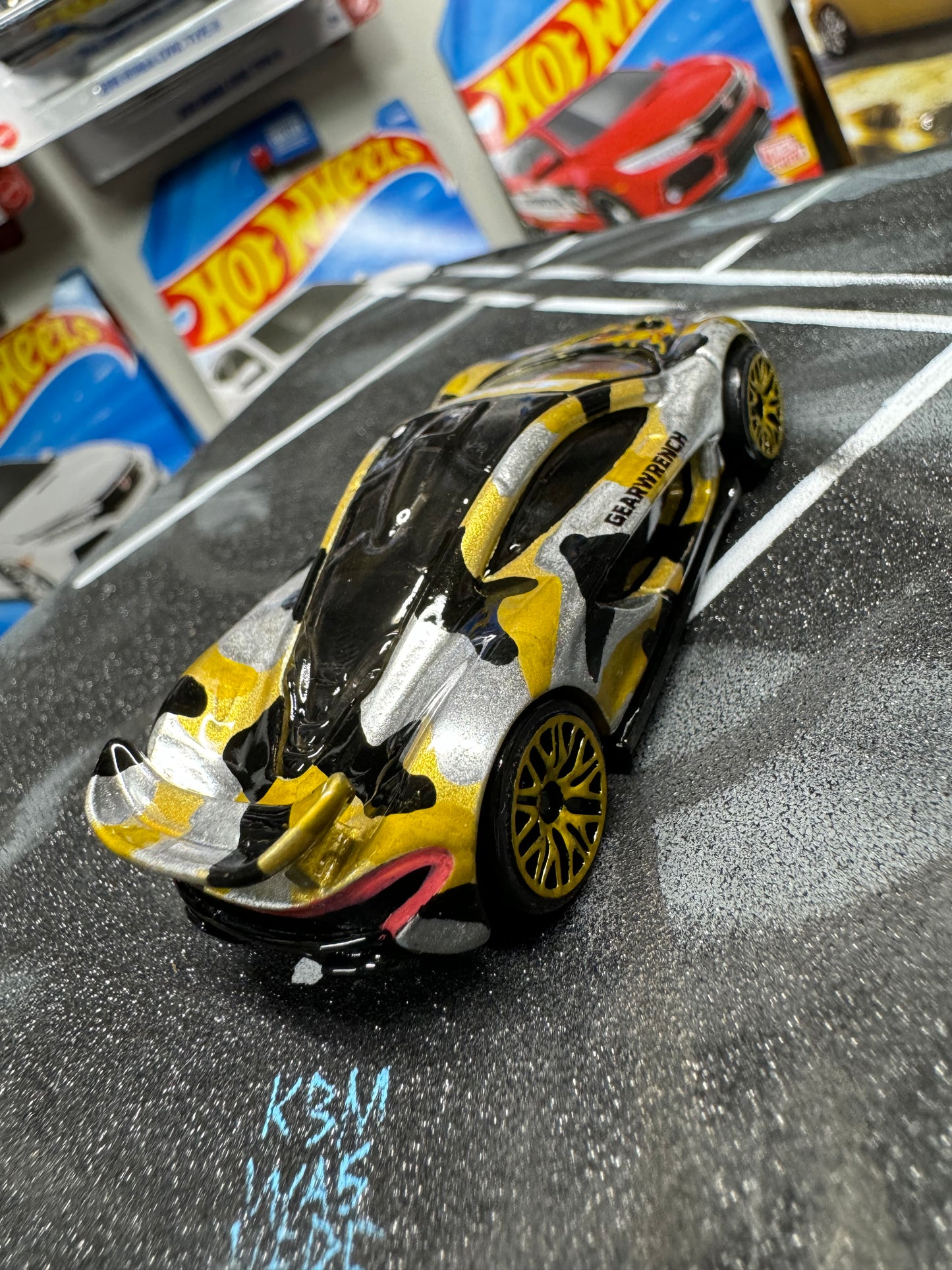Camo McLaren P1 Hot Wheels (1 of 1)