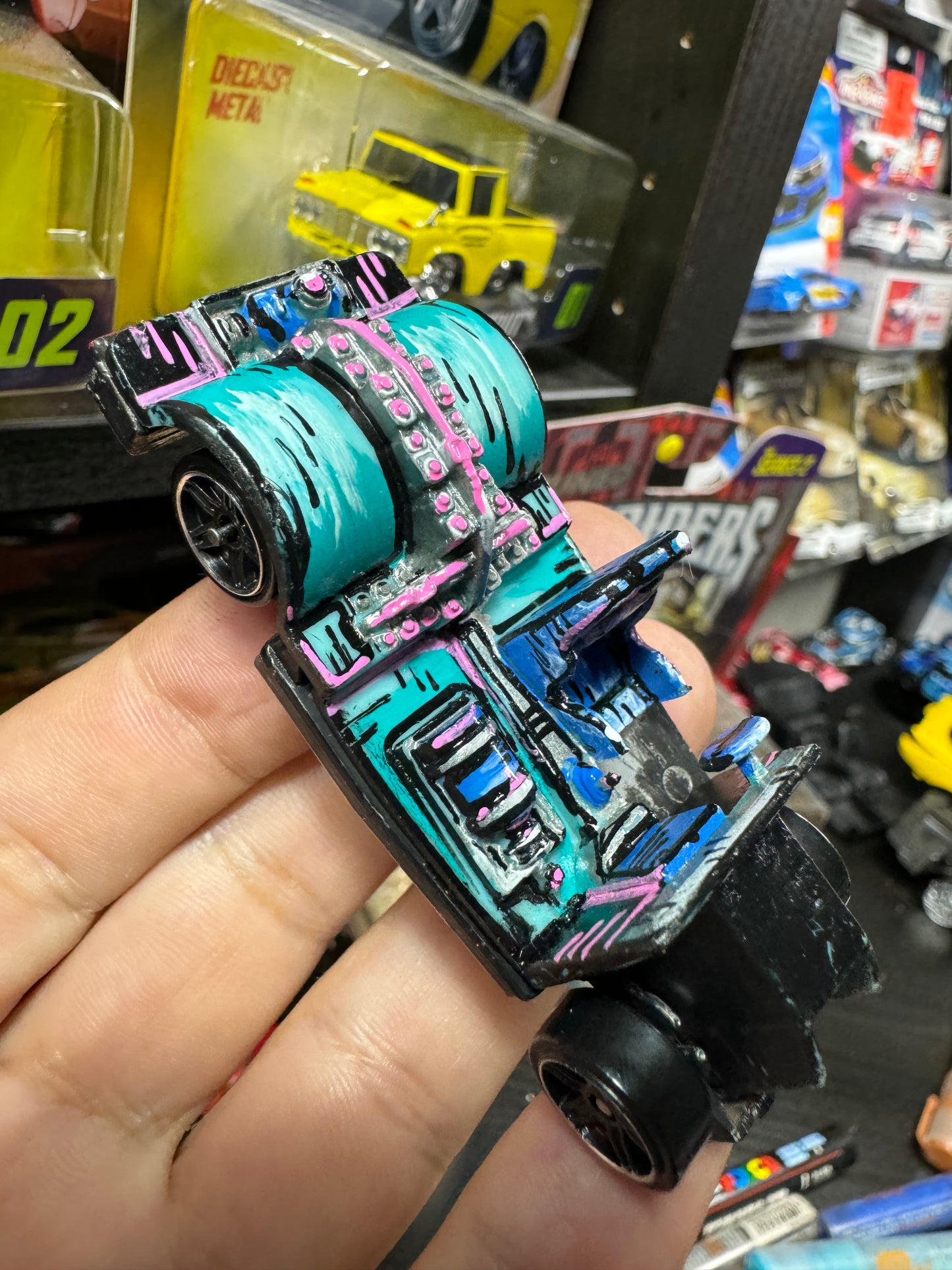 Custom Manga Milk Truck Hot Wheels (1 of 1)
