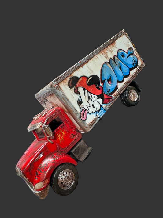 Graffiti Peterbilt Box Truck