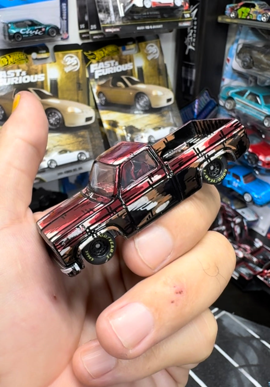 Custom Manga C10 Chevy Truck Hot Wheels (1 of 1)