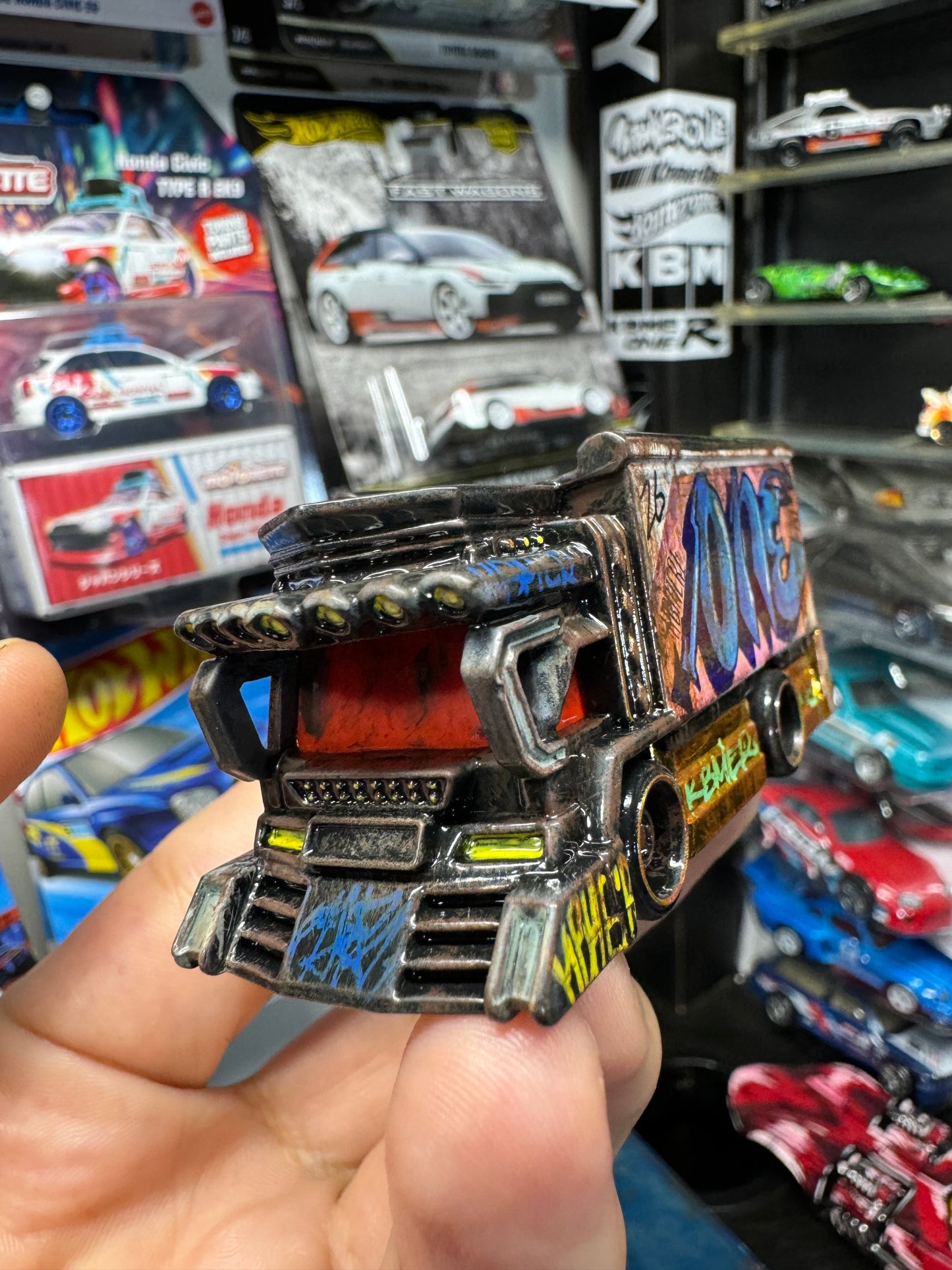 Graffiti Raijin Express Hot Wheels (1 of 1)