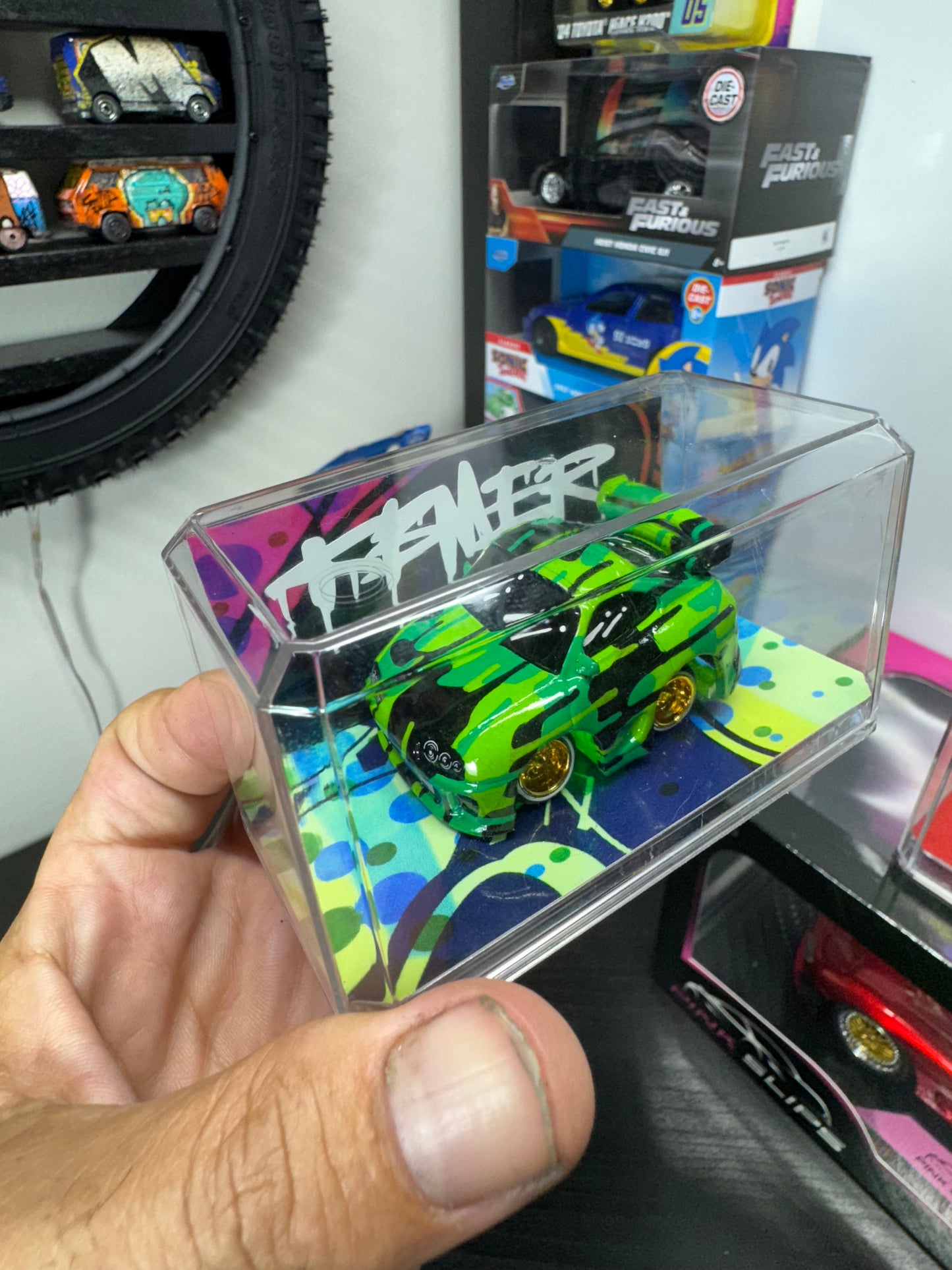 Custom Drip JDM / Lowrider Car Tuned Toyota Supra (1 of 1)