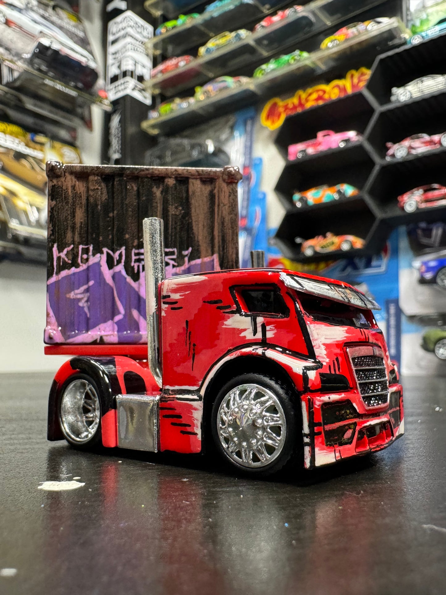 Custom Manga / Graffiti Car Tuned Rigs Cool COE (1 of 1)