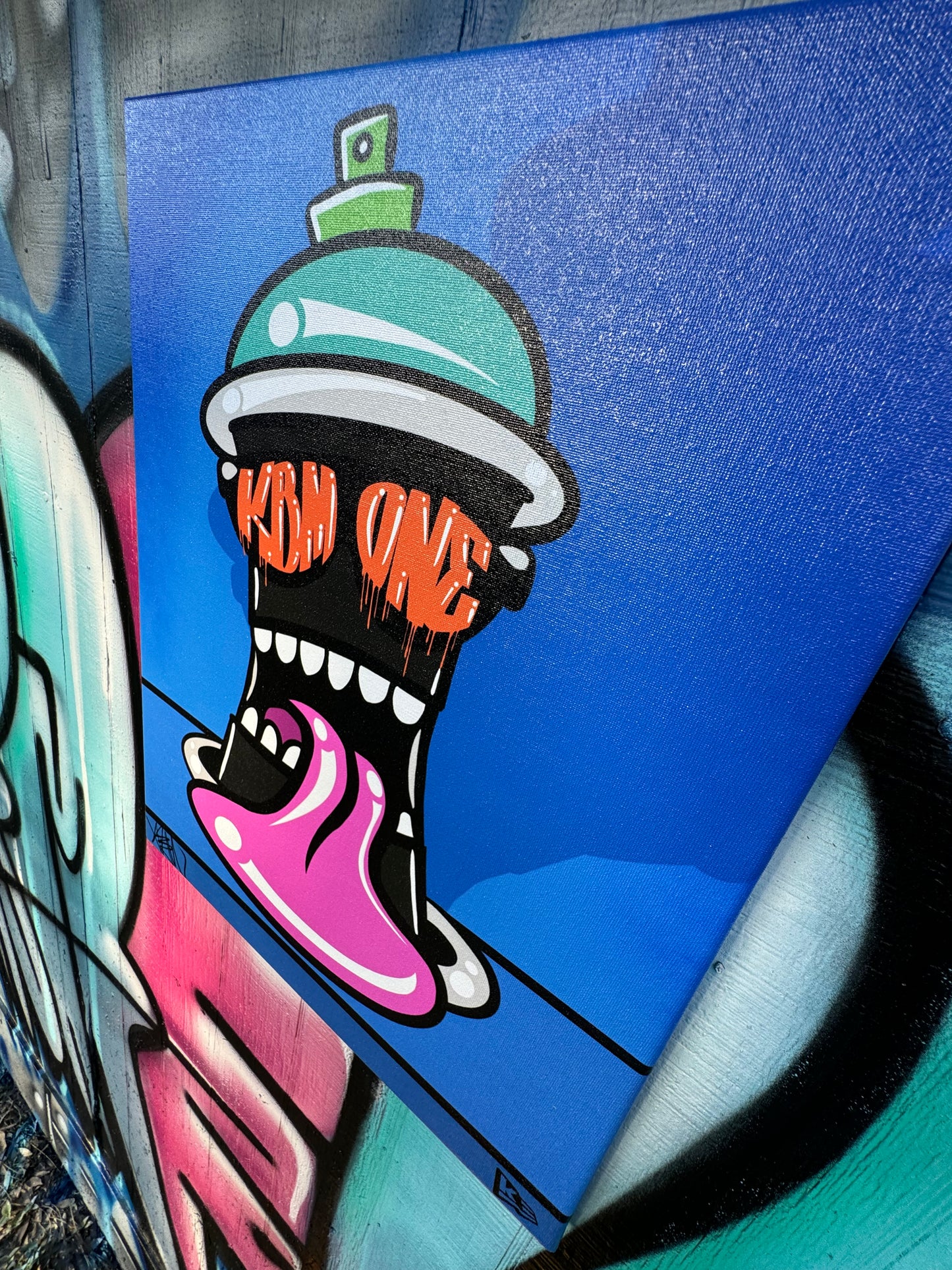 KBM Spray Can Canvas
