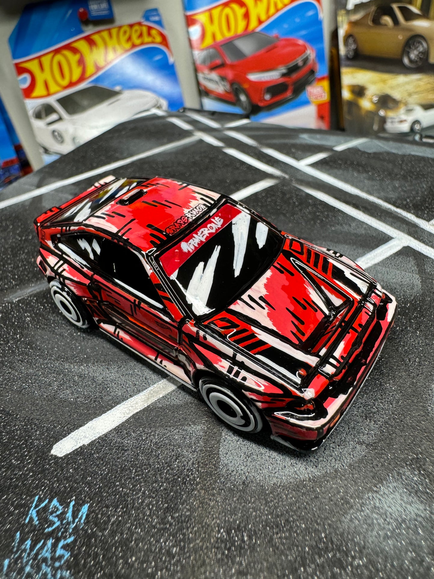 Manga Honda CRX Hot Wheels (1 of 1)