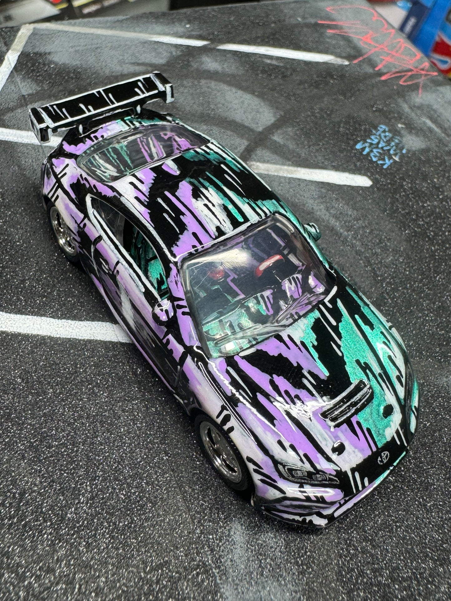 Custom Manga Toyota GR86 Hot Wheels (1 of 1)