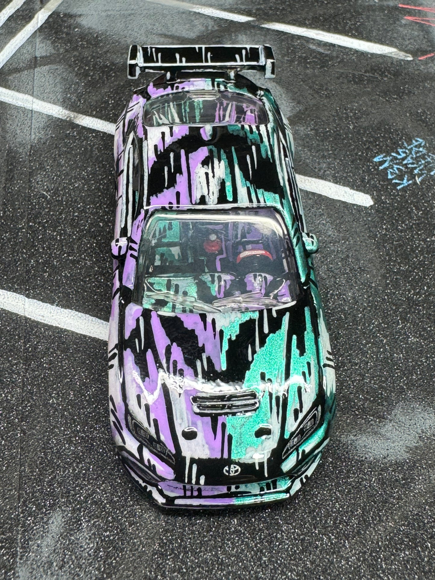 Custom Manga Toyota GR86 Hot Wheels (1 of 1)