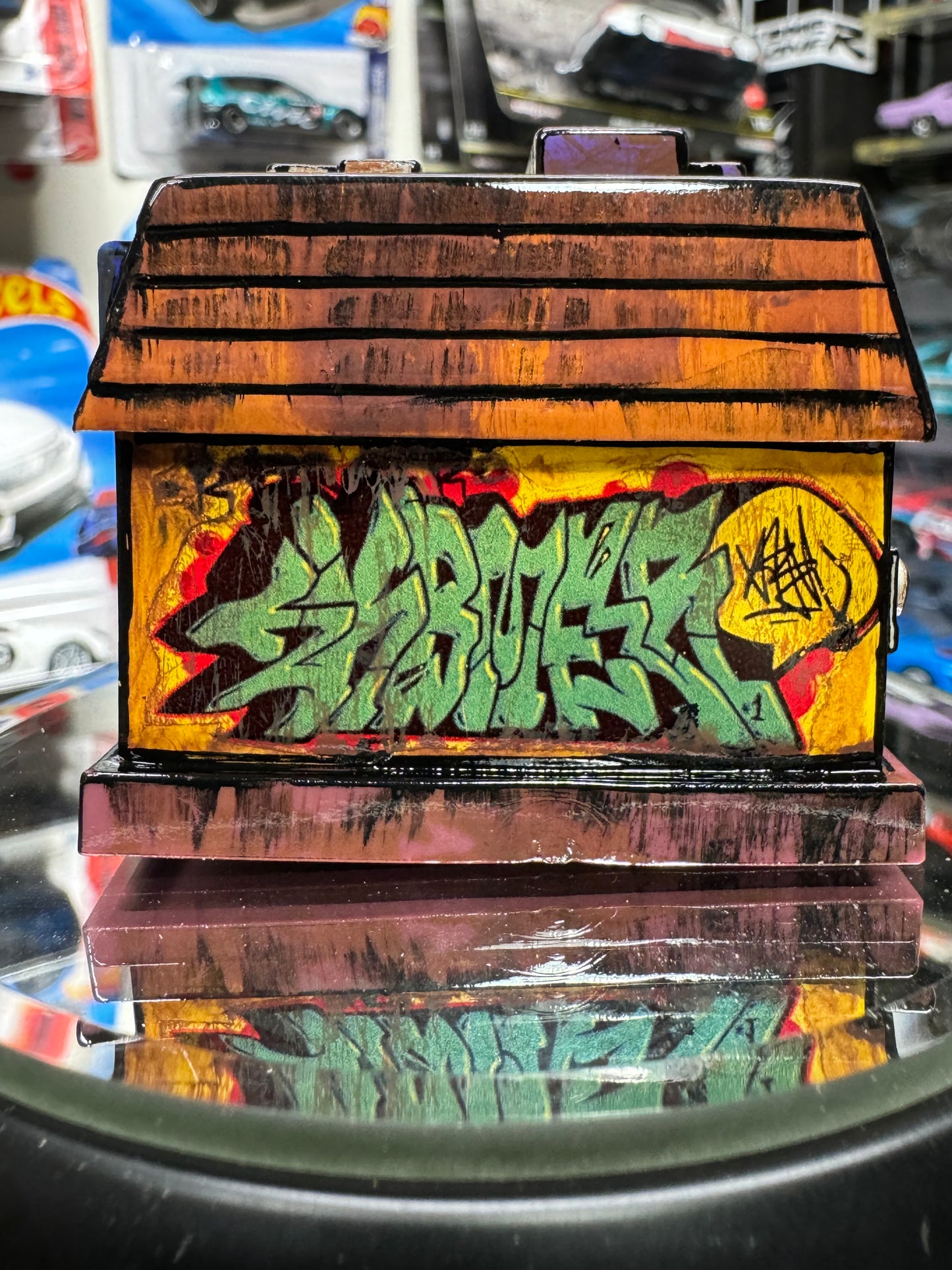 Graffiti Funko Bitty POP Town Bart Simpson Kwik-E-Mart