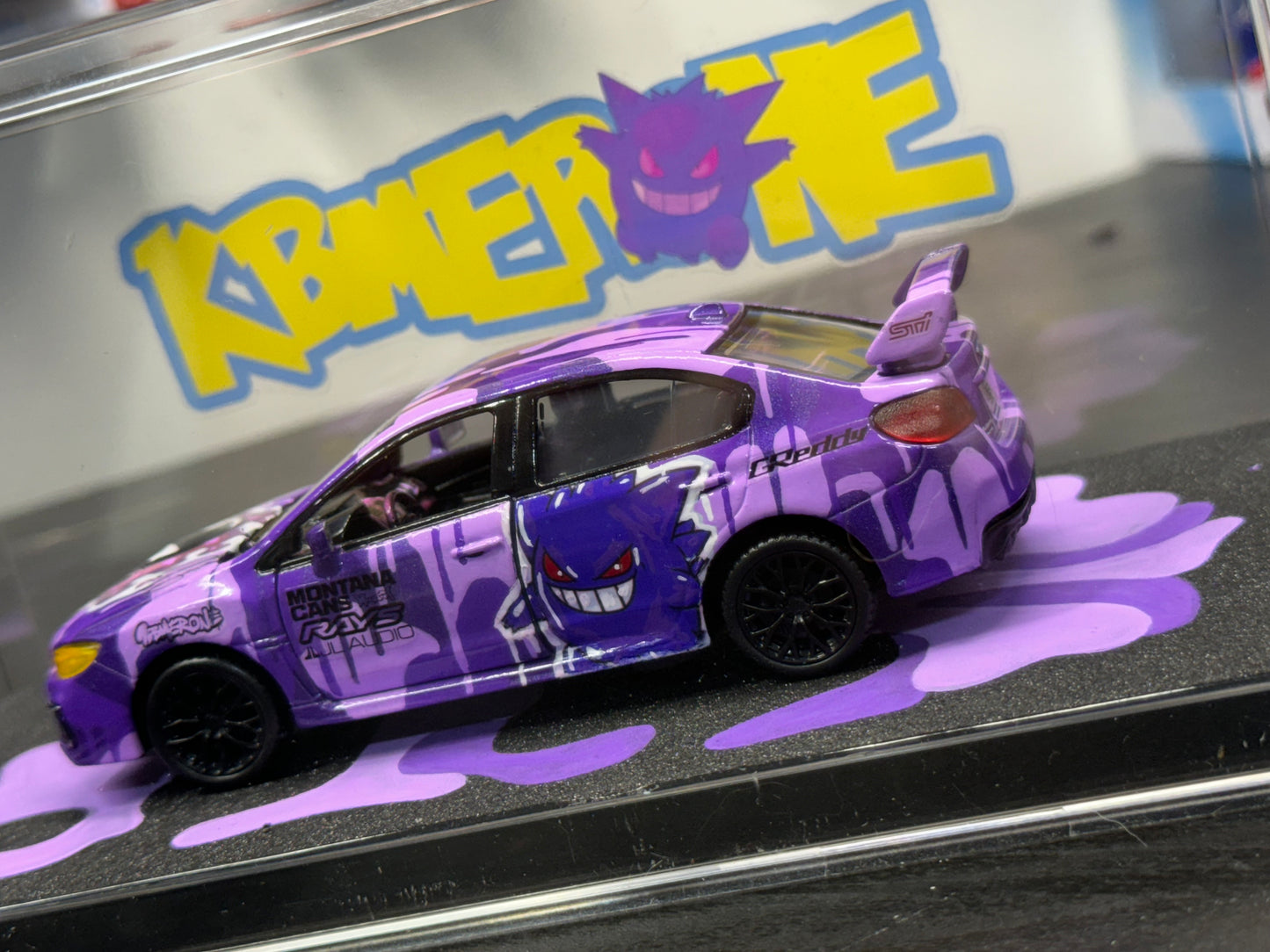Camo Drip Gengar Evolution Painted Subaru WRX (1 of 1)