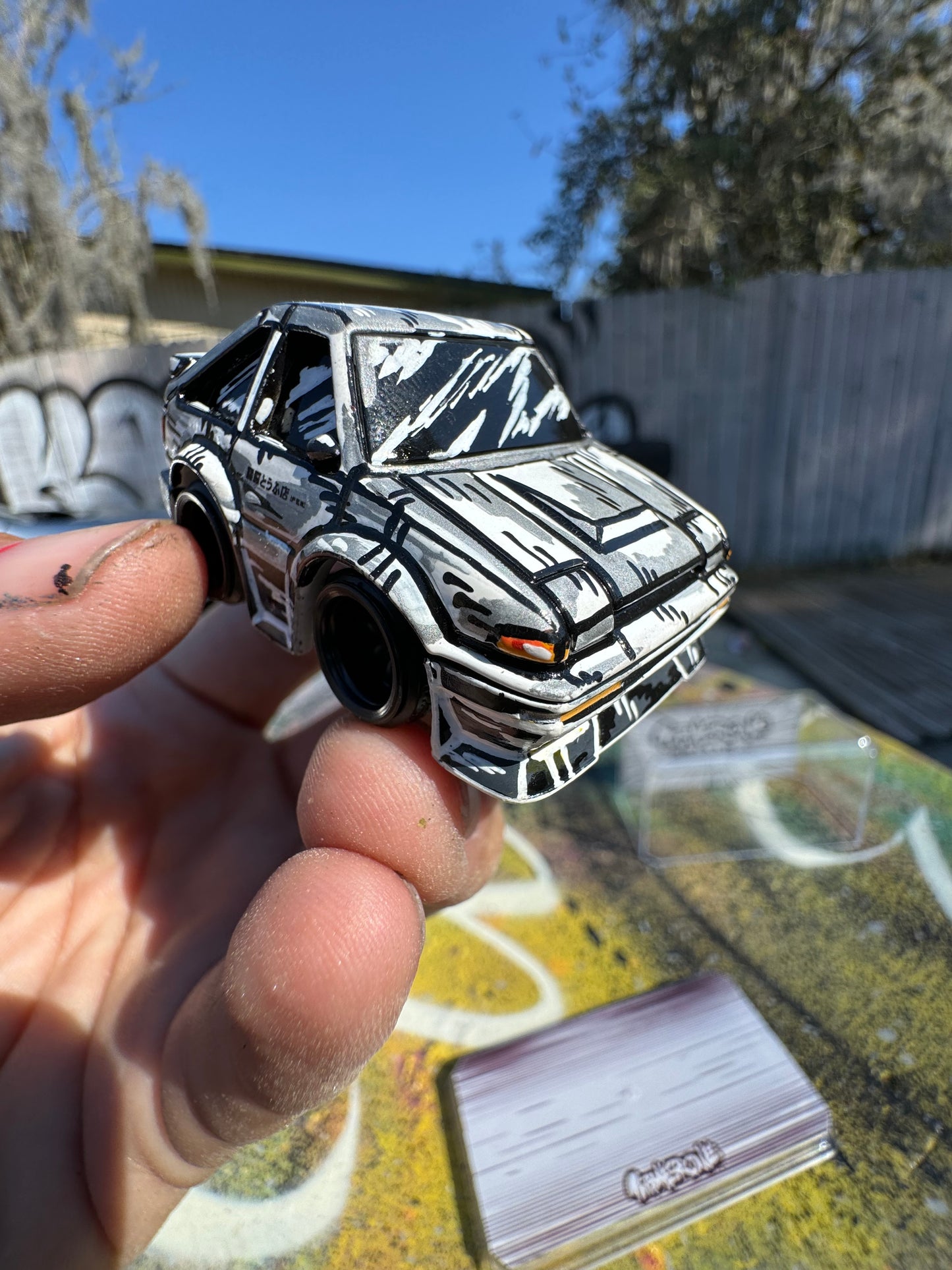 Manga Intial D Car Tuned Toyota Sprinter (1 of 1)