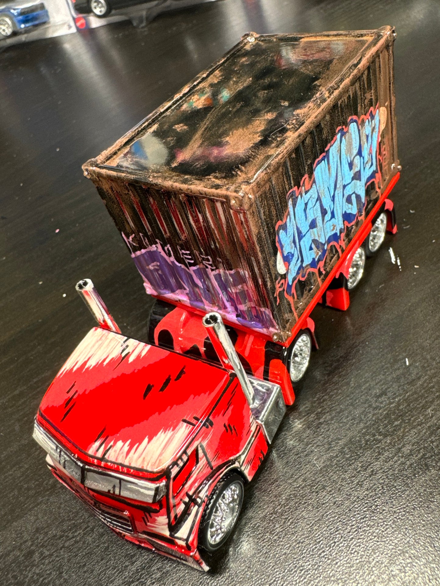 Custom Manga / Graffiti Car Tuned Rigs Cool COE (1 of 1)