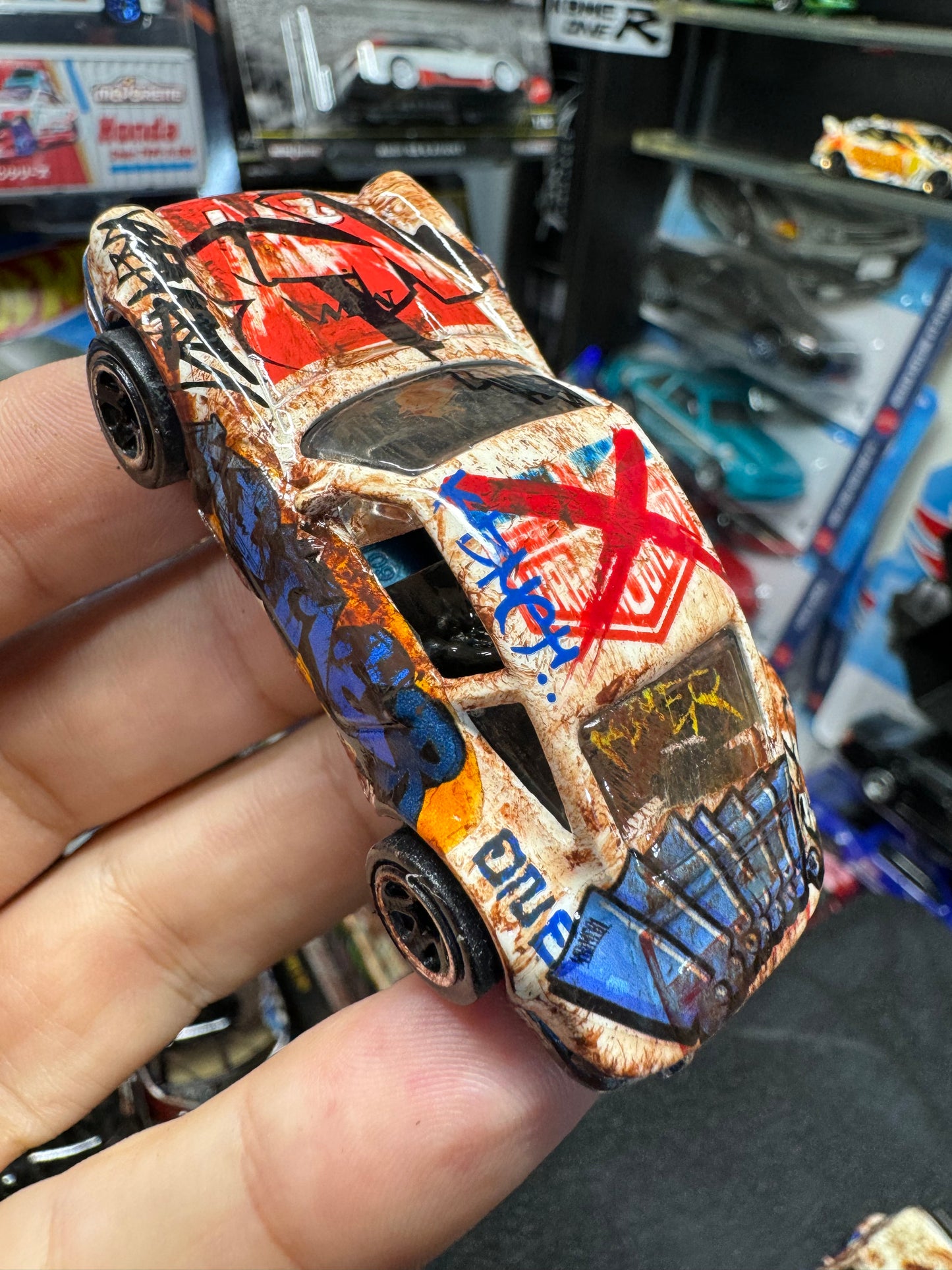 Graffiti Porsche 911 Hot Wheels (1 of 1)