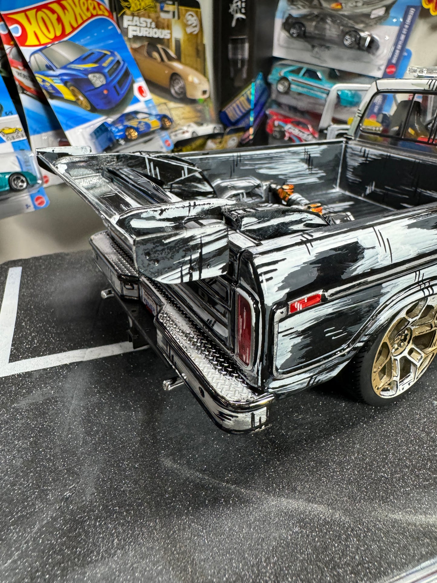 Custom Manga Ford F150 Ranger GTD Police Truck ( 1 of 1)