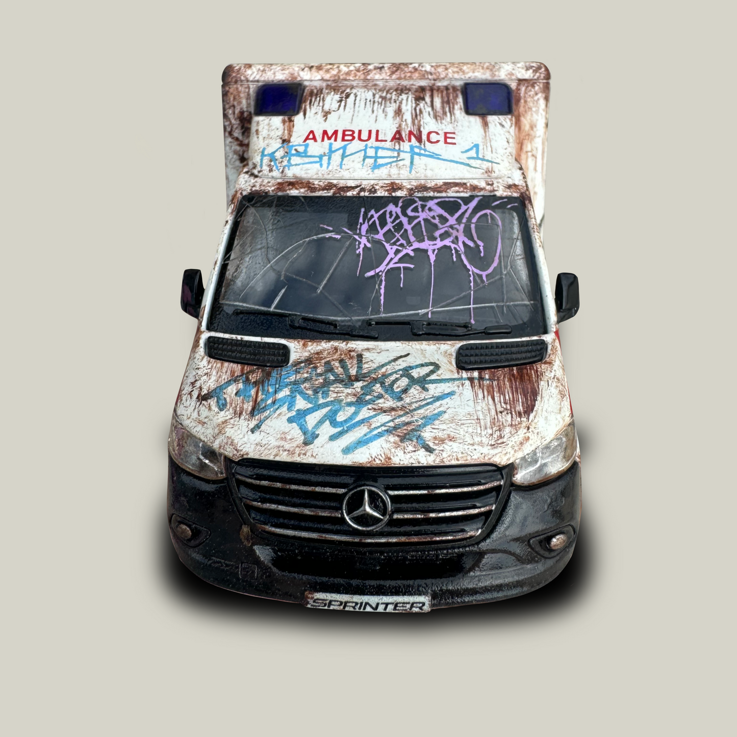 Graffiti Snail Doctor Ambulance (1 of 1)
