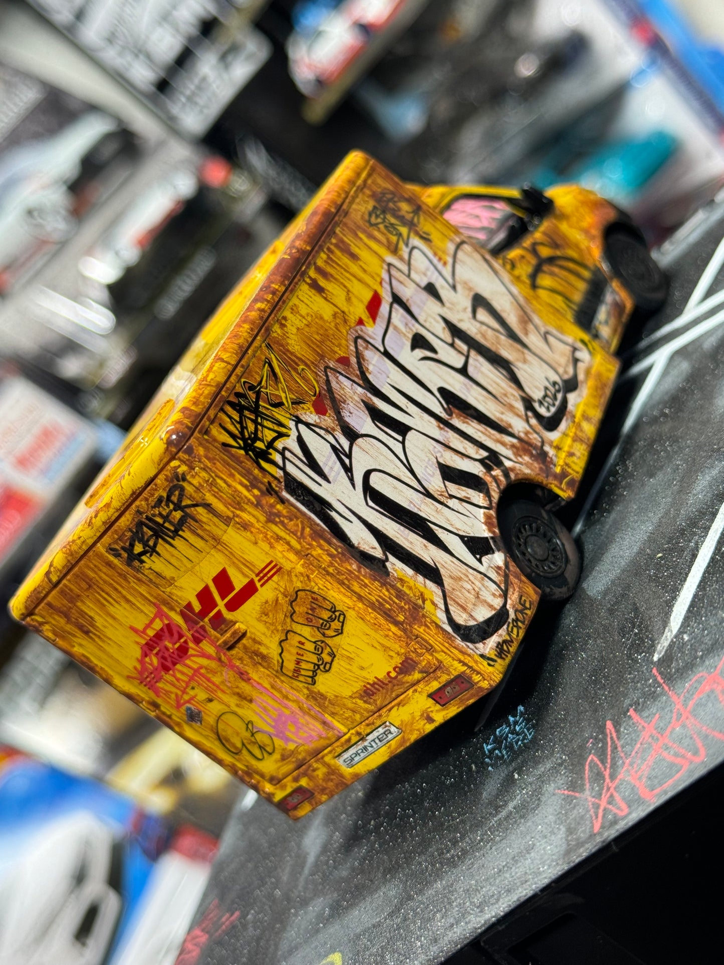 Graffiti Mercedes Sprinter Box Truck