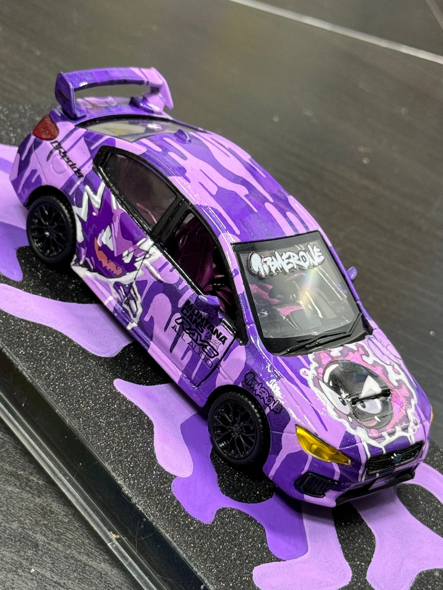 Camo Drip Gengar Evolution Painted Subaru WRX (1 of 1)