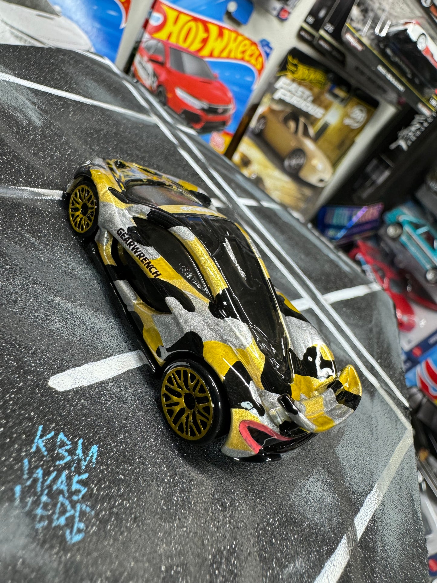 Camo McLaren P1 Hot Wheels (1 of 1)