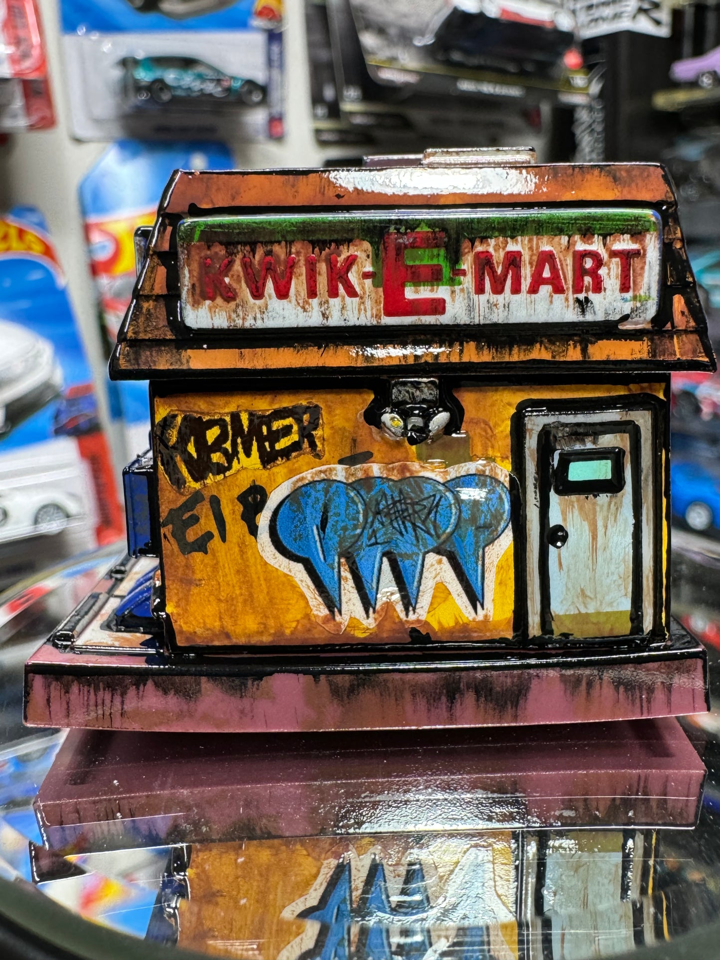 Graffiti Funko Bitty POP Town Bart Simpson Kwik-E-Mart